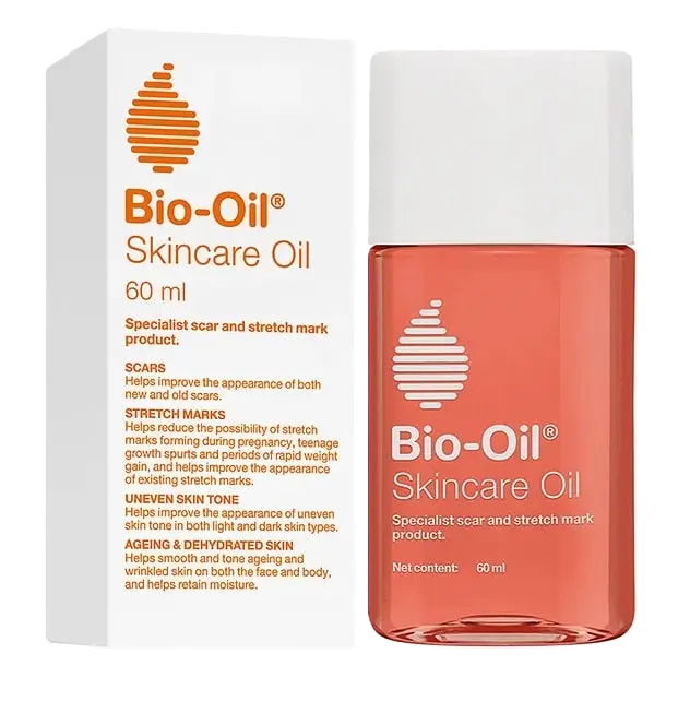 روغن ترمیم‌کننده پوست بایو اویل Bio-Oil Skincare Oil حجم ۶۰ میلی‌لیتر مناسب انواع پوست