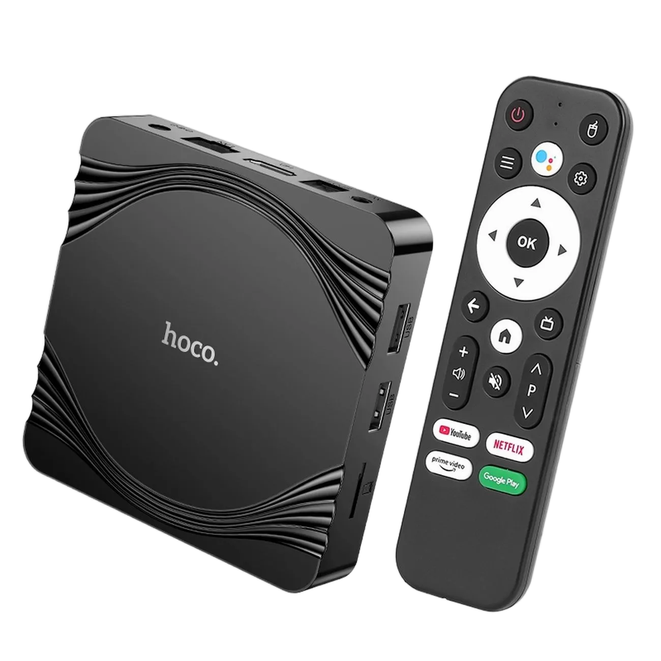 اندروید TV باکس هوکو مدل DQ10 با رزولوشن 4K و بلوتوث ۵.۰