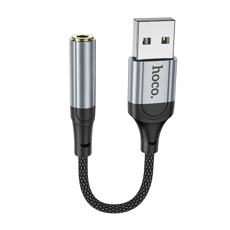 مبدل هوکو مدل LS36 از USB به ۳.۵ میلی‌متری ۱۲ سانتی