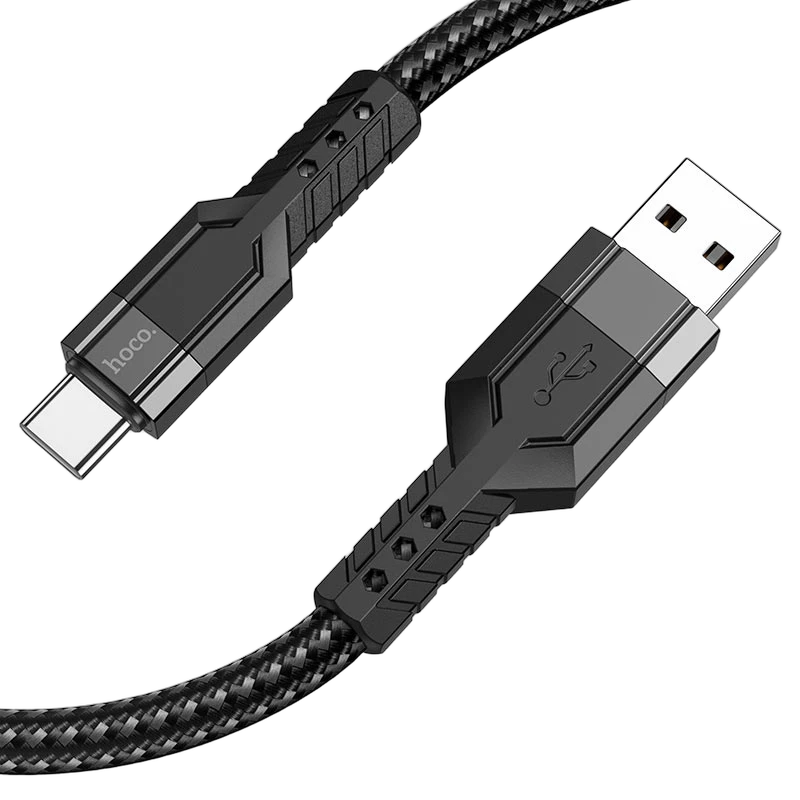 کابل شارژ و دیتا هوکو مدل U110 مخصوص تایپ سی ۱.۲ متری