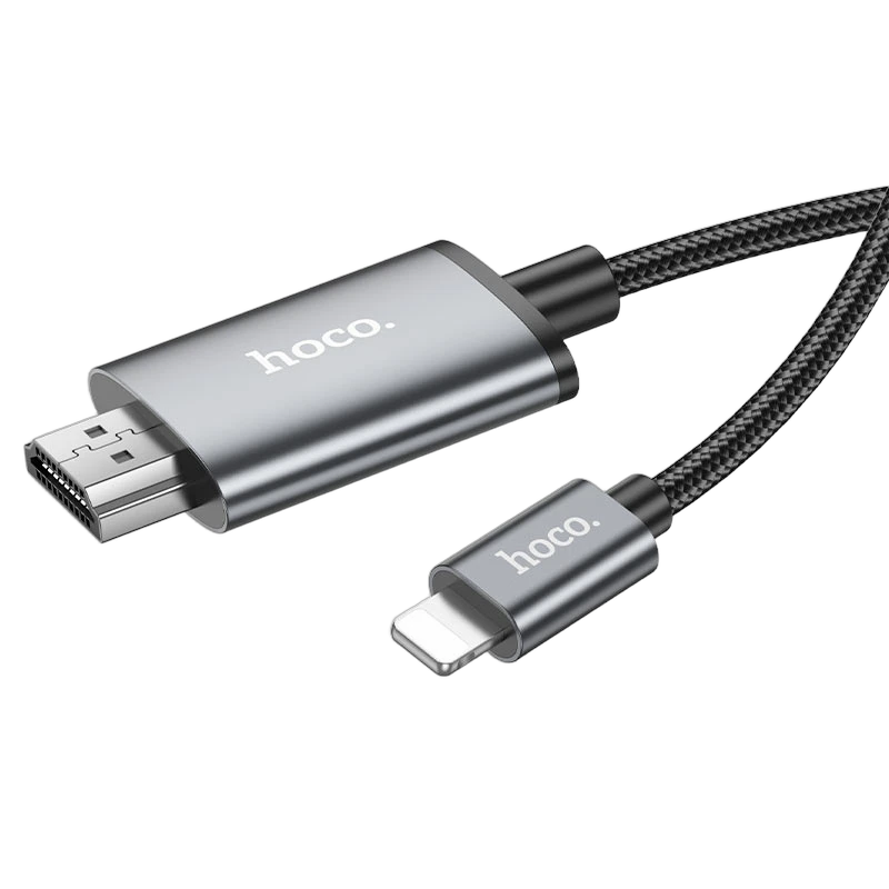 کابل تبدیل هوکو مدل UA27 آیفون به HDMI ۲ متری