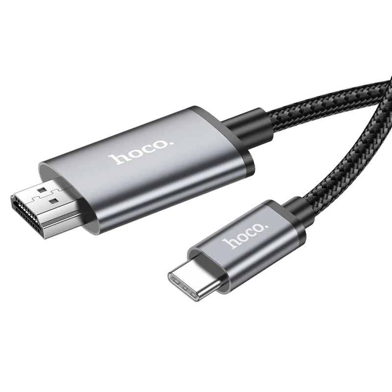 کابل تبدیل هوکو مدل UA27 تایپ سی به HDMI ۲ متری