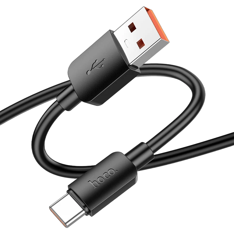 کابل شارژ سریع هوکو مدل X96 تایپ سی به USB ۱۰۰ وات ۲۵ سانتی