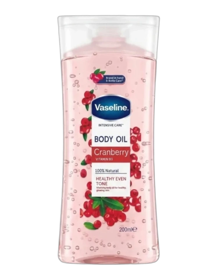 روغن بدن وازلین مدل Cranberry حجم ۲۰۰ میلی‌لیتر